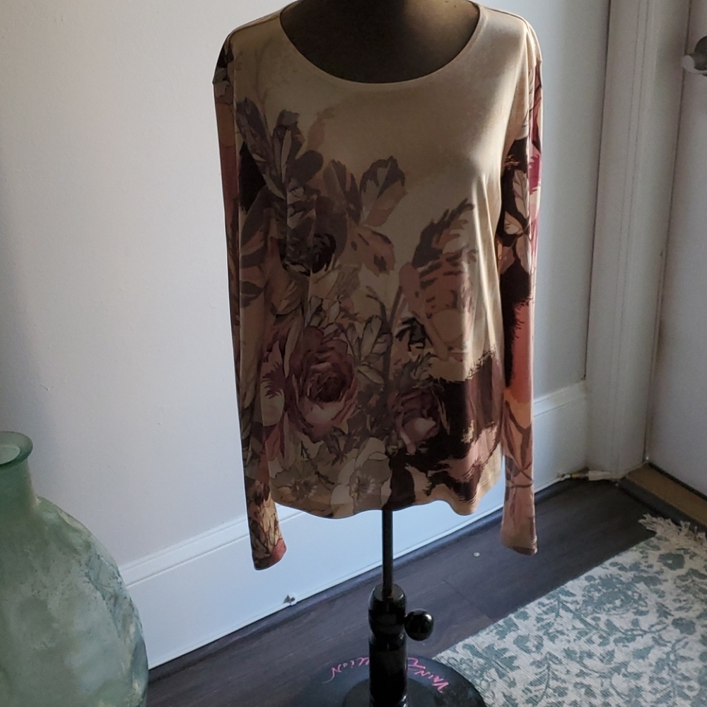 Ellen Tracy silk shirt